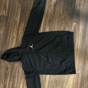 Jordan Black Hooded Jacket